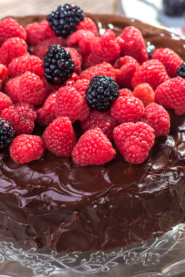 Raspberry Chocolate Cake Dairy Free