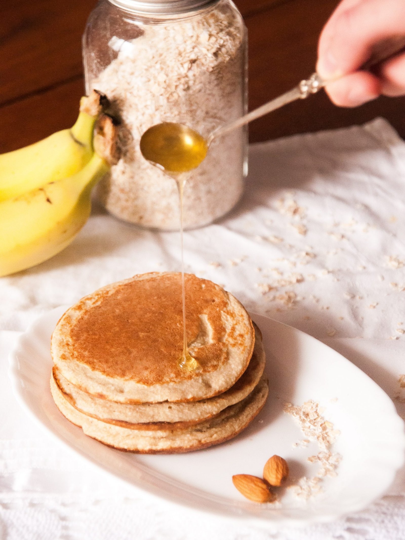 Gluten Free Banana Pancakes