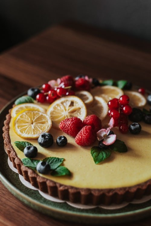 Chocolate Crusted Lemon Tart