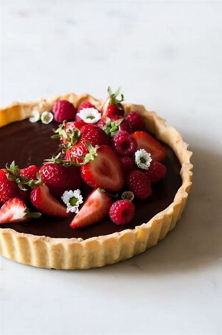 Chocolate Strawberry Tart