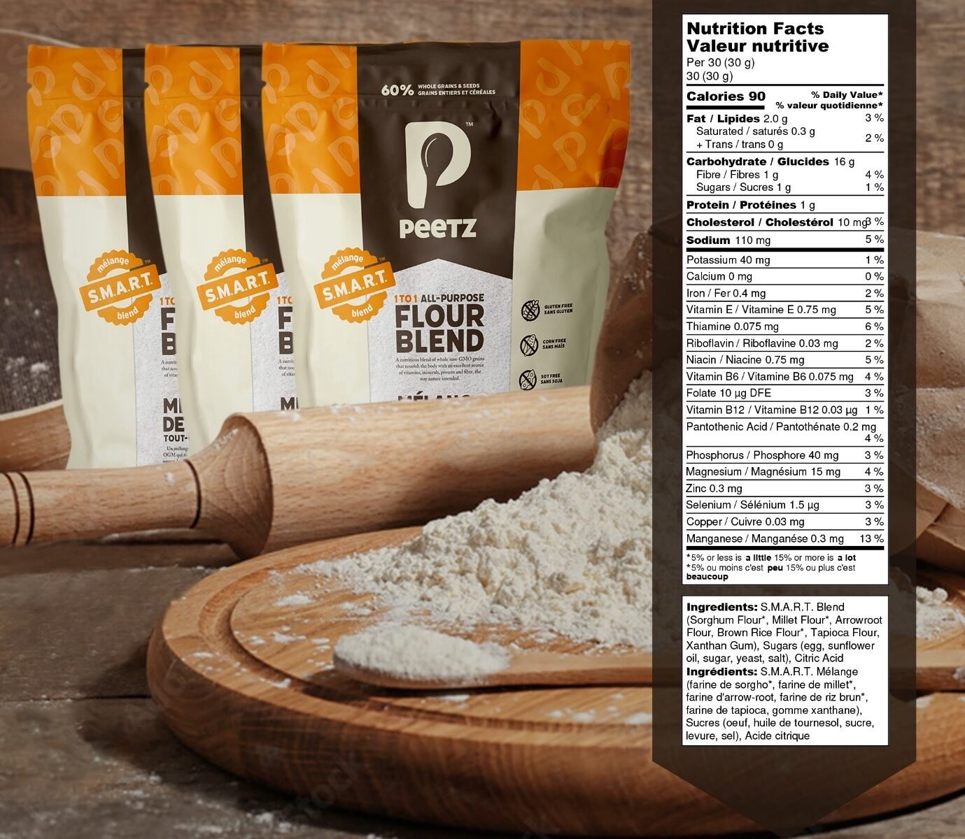 organic flour Canada